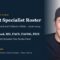 Greg J. Marchand, MD named to the Fulbright Specialist Roster, U.S. Department of State, 2026-2029